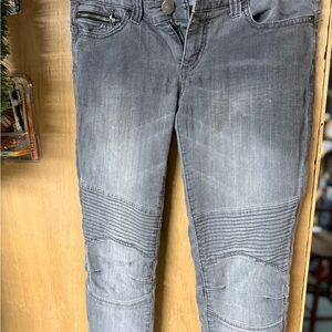 Express Women's Gray Skinny Jeans